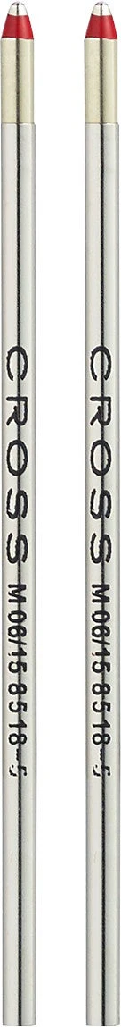 Mini Ballpoint Pen Refill - Red - Medium - Dual Pack - Image 4