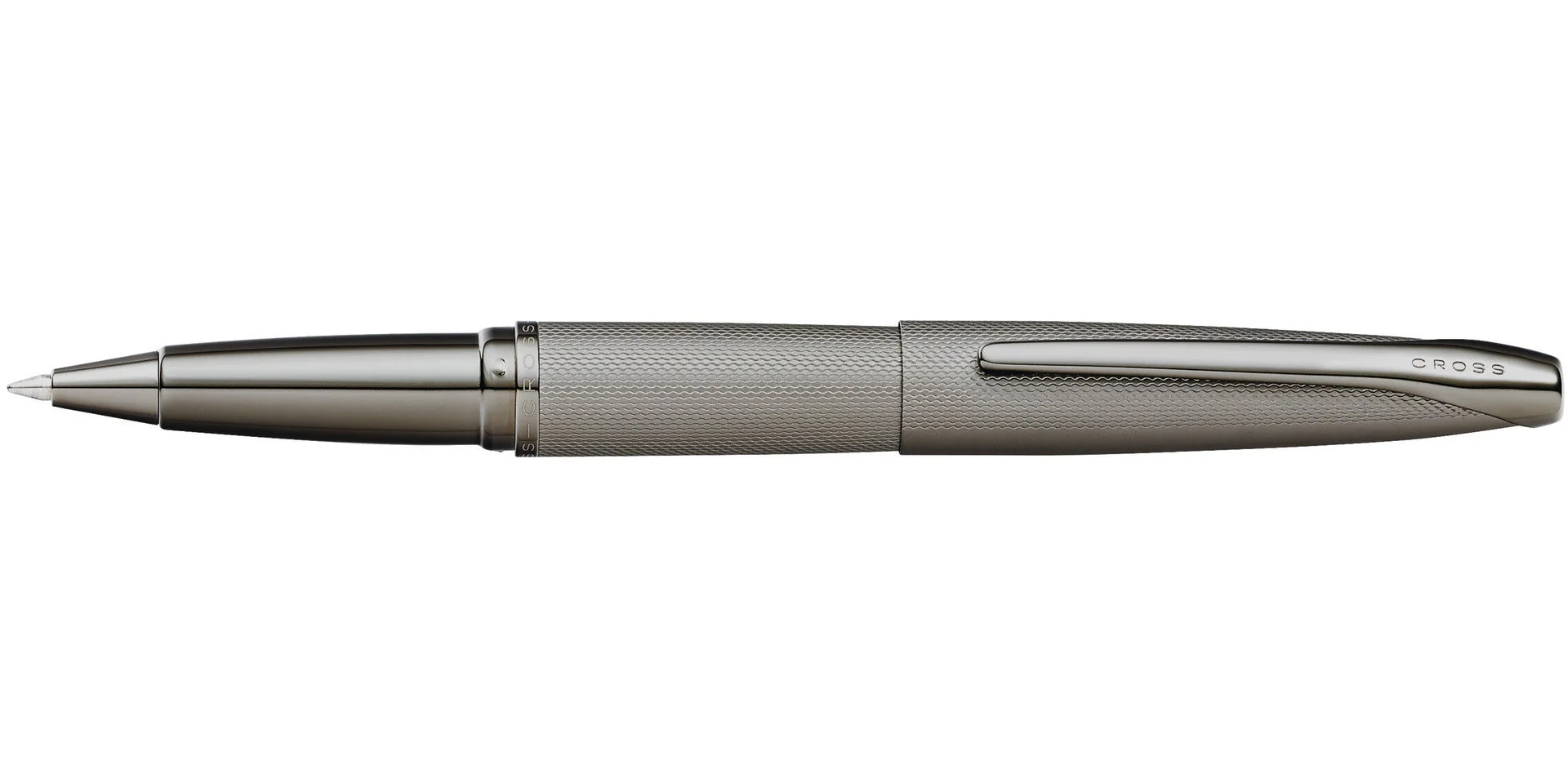 ATX® Sandblasted Titanium Gray Rollerball Pen - Image 3