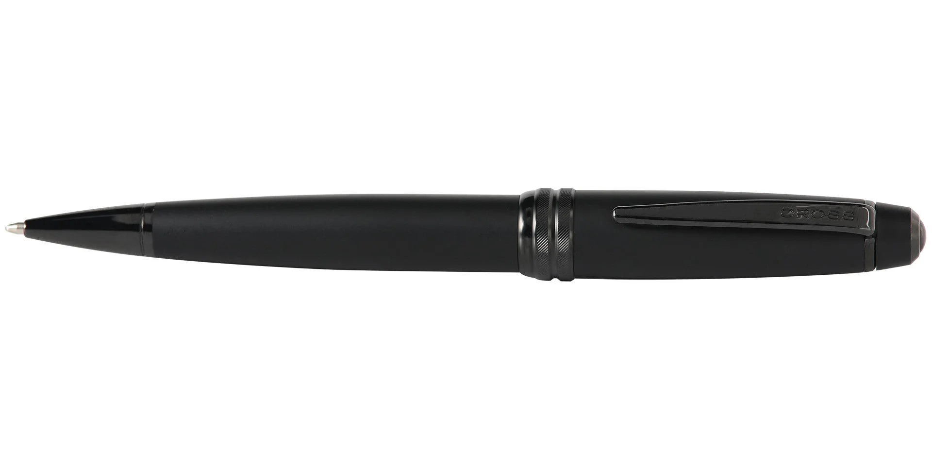 Bailey™ Matte Black Lacquer Ballpoint Pen - Image 4
