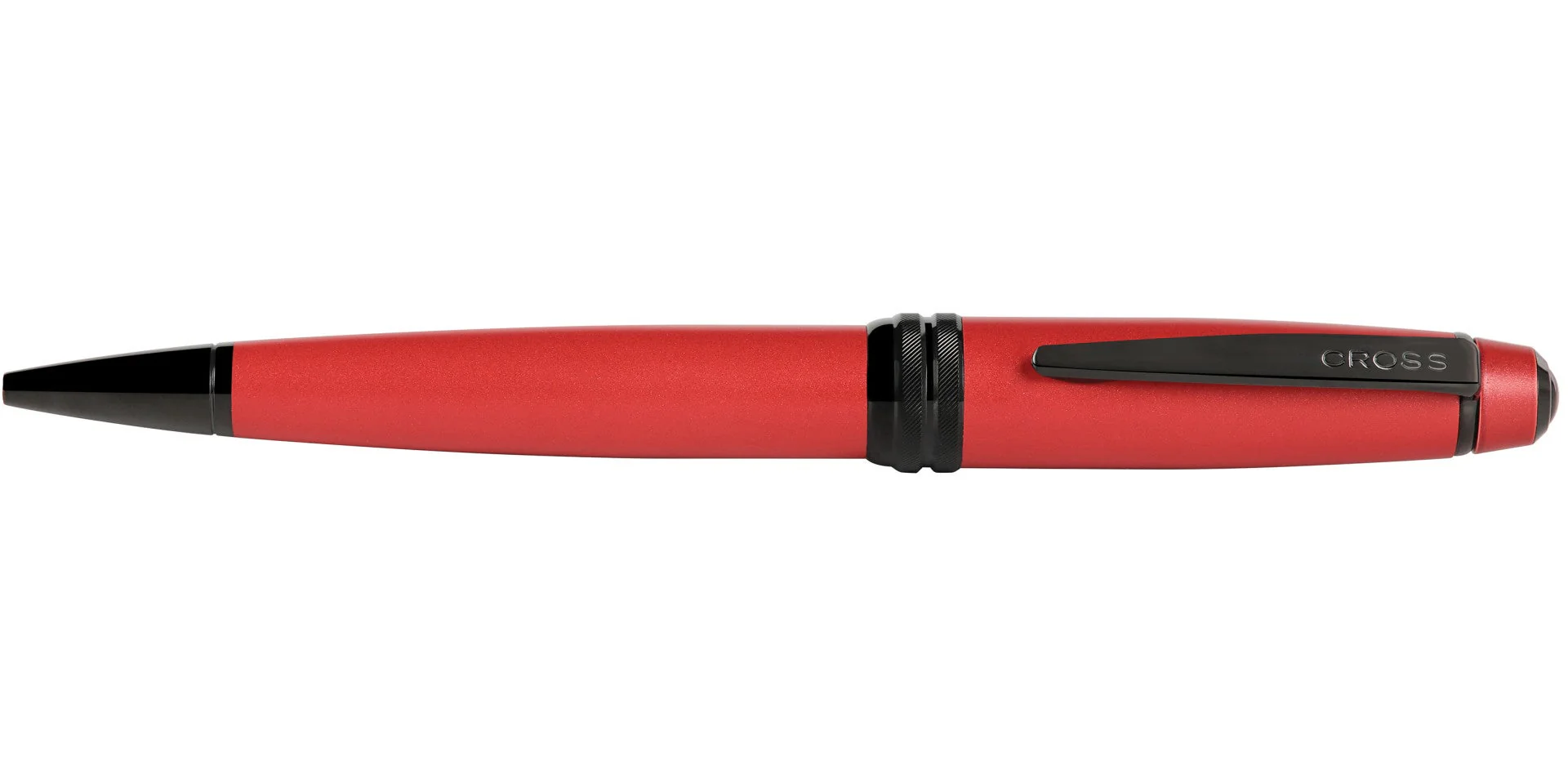 Bailey™ Matte Red Lacquer Ballpoint Pen - Image 6
