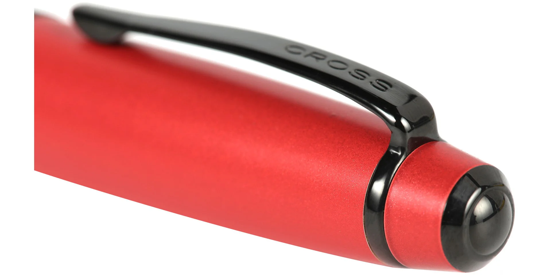 Bailey™ Matte Red Lacquer Rollerball Pen - Image 3