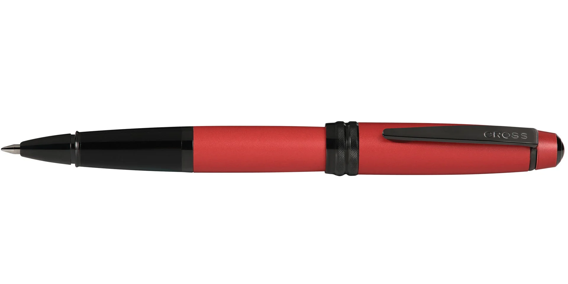 Bailey™ Matte Red Lacquer Rollerball Pen - Image 4