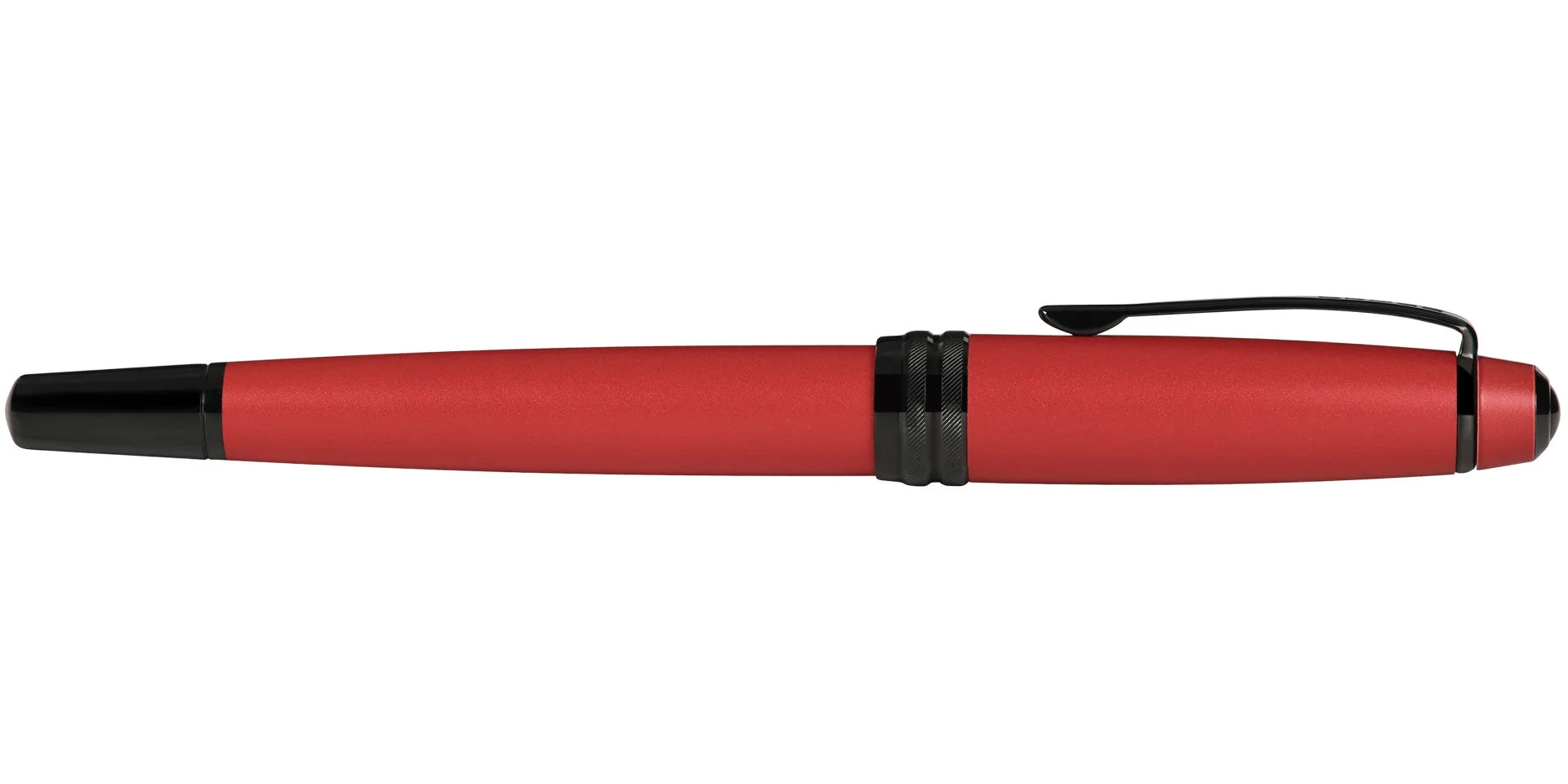 Bailey™ Matte Red Lacquer Rollerball Pen - Image 7