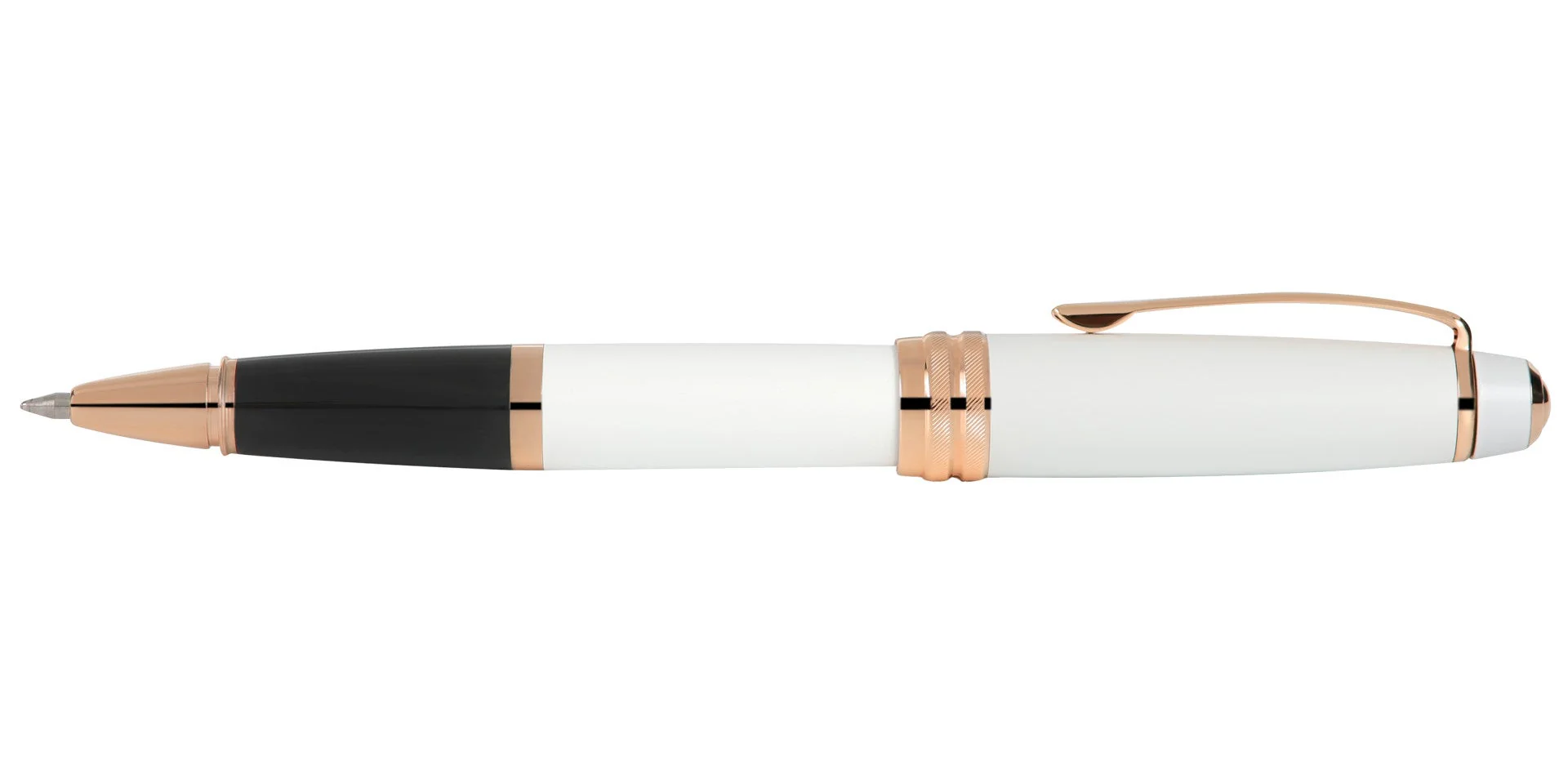 Bailey™ Pearlescent White Lacquer Rollerball Pen - Image 5