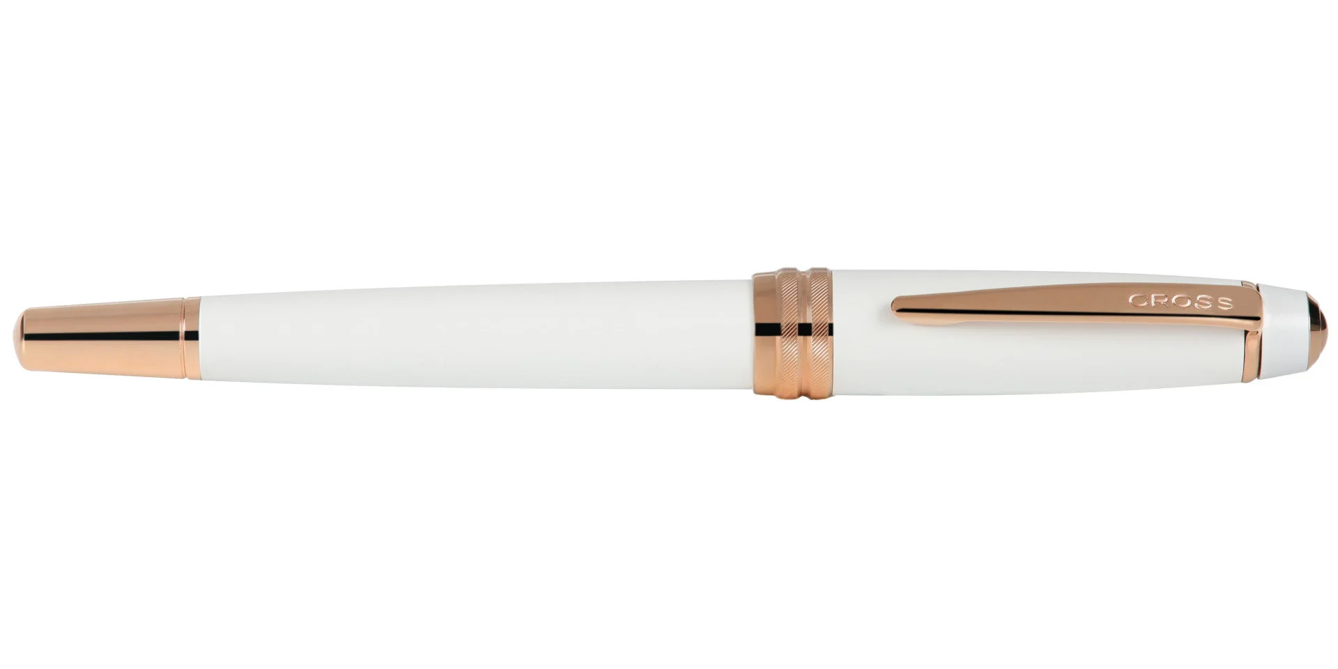 Bailey™ Pearlescent White Lacquer Rollerball Pen - Image 6